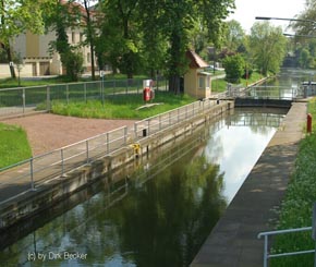 Merseburg-Meuschau lock